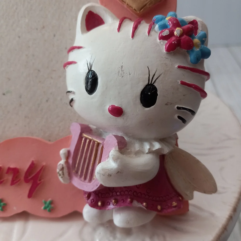 Vintage Posh Italy Design Sweety Cherry Kitty Picture Frame